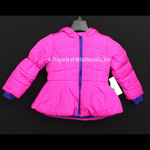 COPY - 🆕😍 Little girl's cute peplum pink jacket